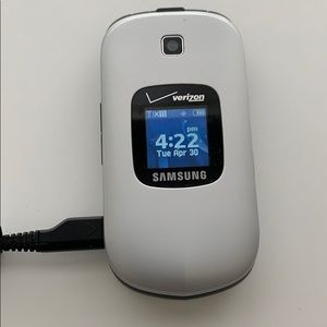 Samsung Verizon flip flop phone